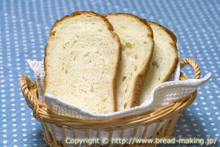 「プレーン食パン」の出来上がりイメージ写真